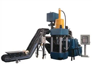 Støbejern Metal Chips Brikette maskine